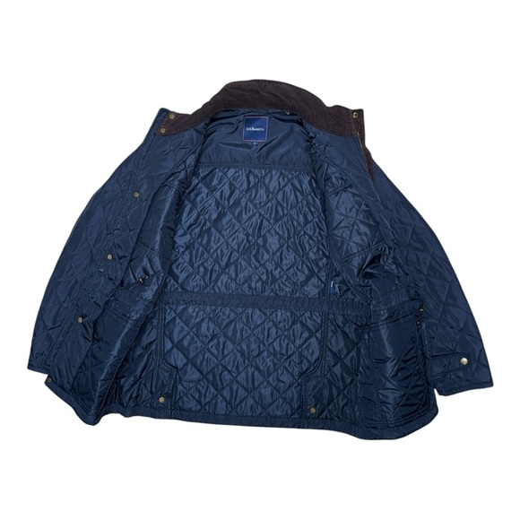 G.H. Bass & Co. Blue Quilted Utility Jacket with Stand-Up Collar - Picture 3 of 7
